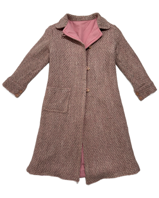Blushwood Woven Wool Coat HELM:VNTG