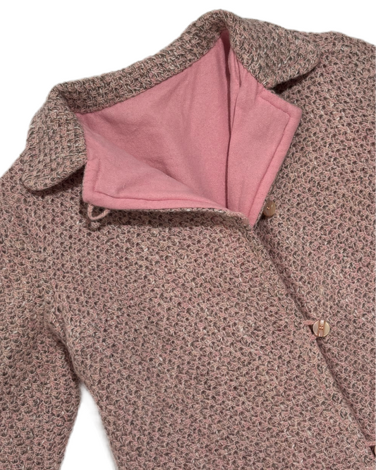 Blushwood Woven Wool Coat HELM:VNTG