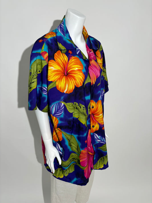 Tropical Paradise 90s Havajska Košulja HELM:VNTG