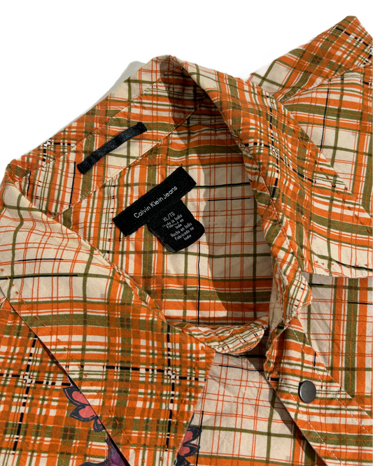 Calvin Klein Sunset Checkered Košulja Calvin Klein