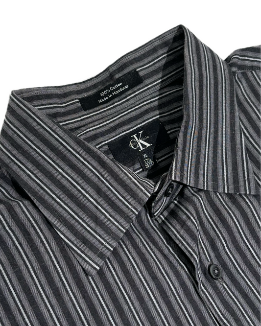 Calvin Klein Midnight Striped Košulja Calvin Klein