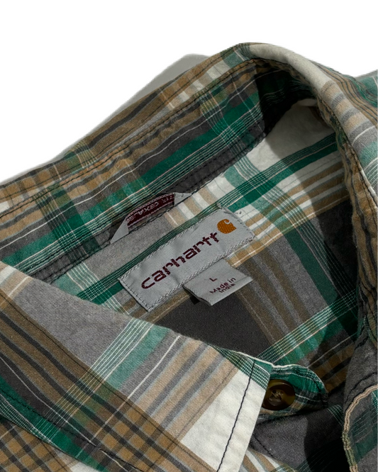 Carhartt Green Checkered Košulja Carhartt