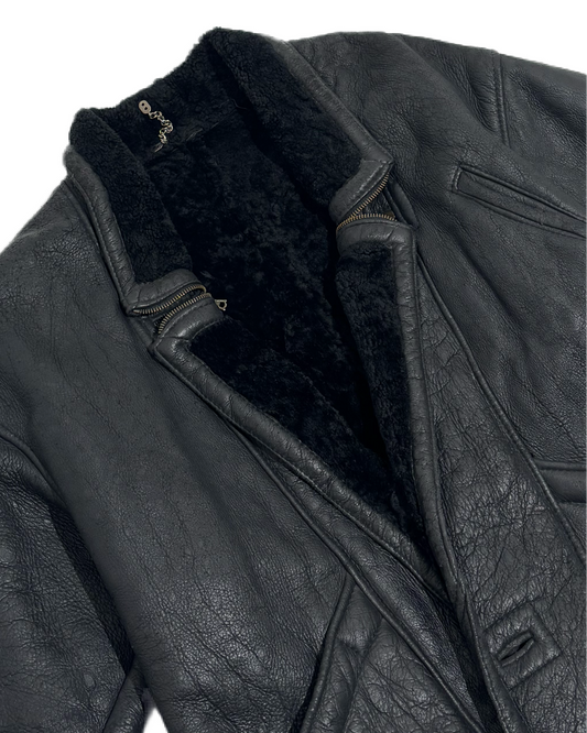 Midnight Rider Shearling Jakna HELM:VNTG