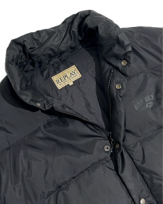 Replay Dawn Filled Black Jakna Replay