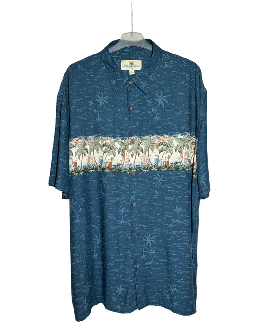 Tropical Oasis 90s Hawaiian Košulja HELM:VNTG