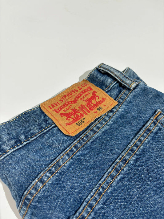 Levi's Classic Blue Denim Bermude Levi's