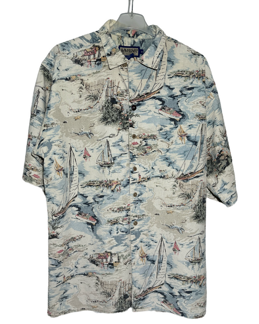 Sailor's Dream 90s Hawaiian Košulja HELM:VNTG