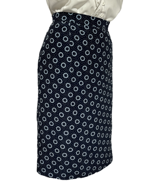 Tropical Fiesta 90s Polka Dot Suknja HELM:VNTG