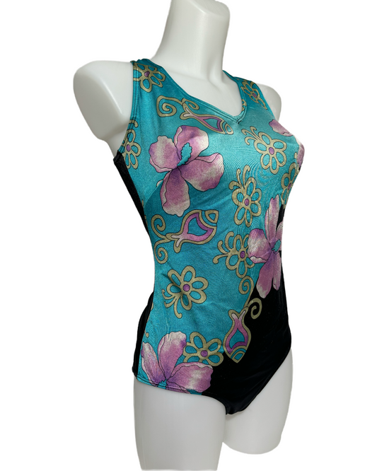 Tropical Elegance 90s Jednodelni Kupaći HELM:VNTG