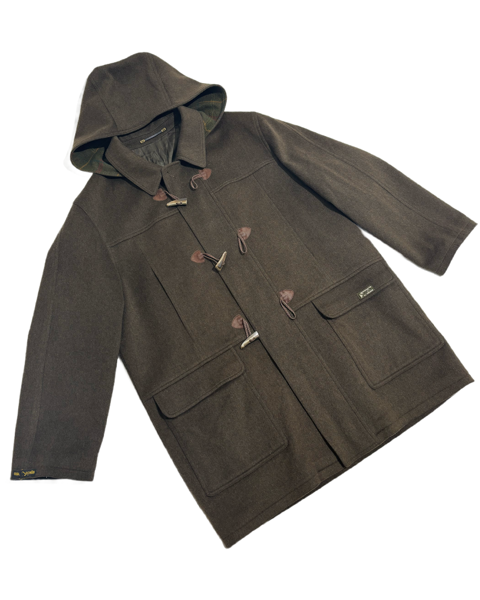 Tartan Woodskeeper Heritage Duffle Kaput HELM:VNTG