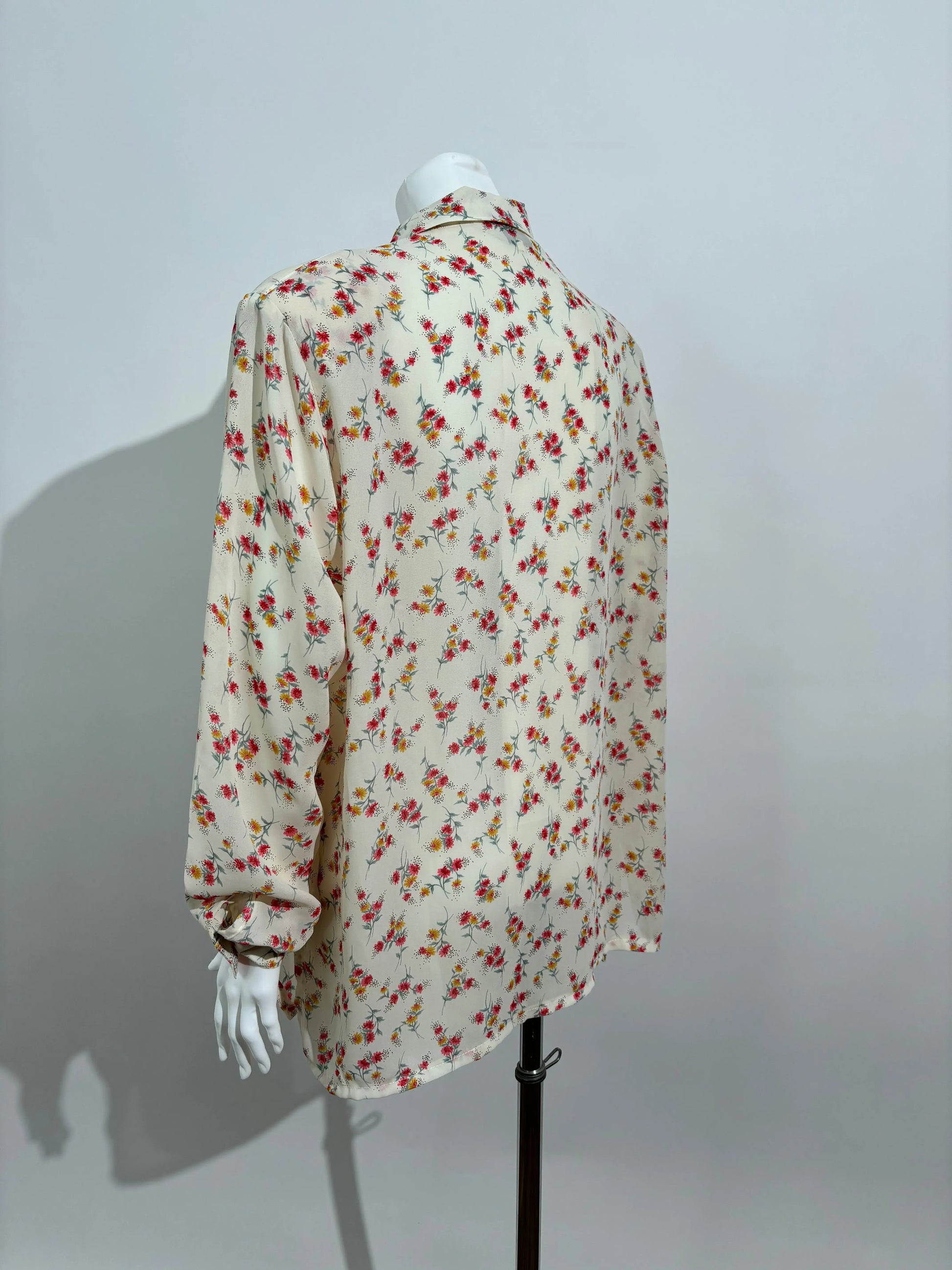Vintage Blossom 70s Floral Košulja HELM:VNTG