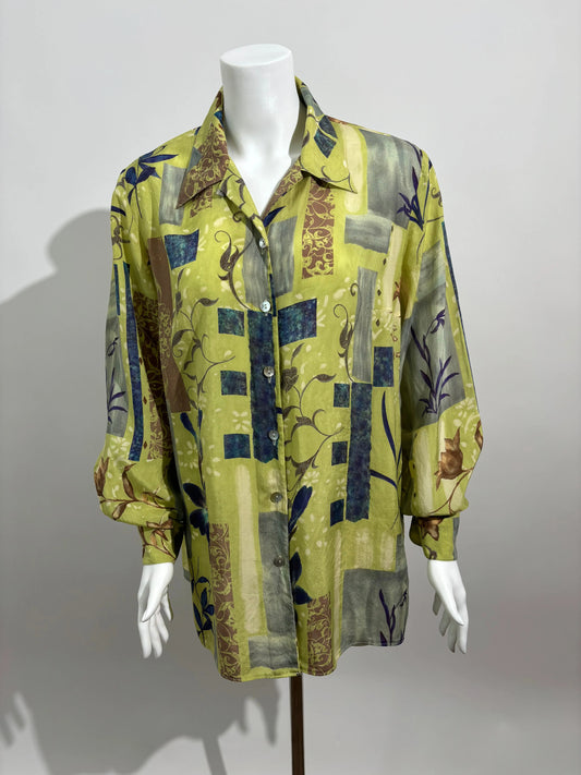 Abstract Essence 80s Artistic Košulja Mark&Spencer