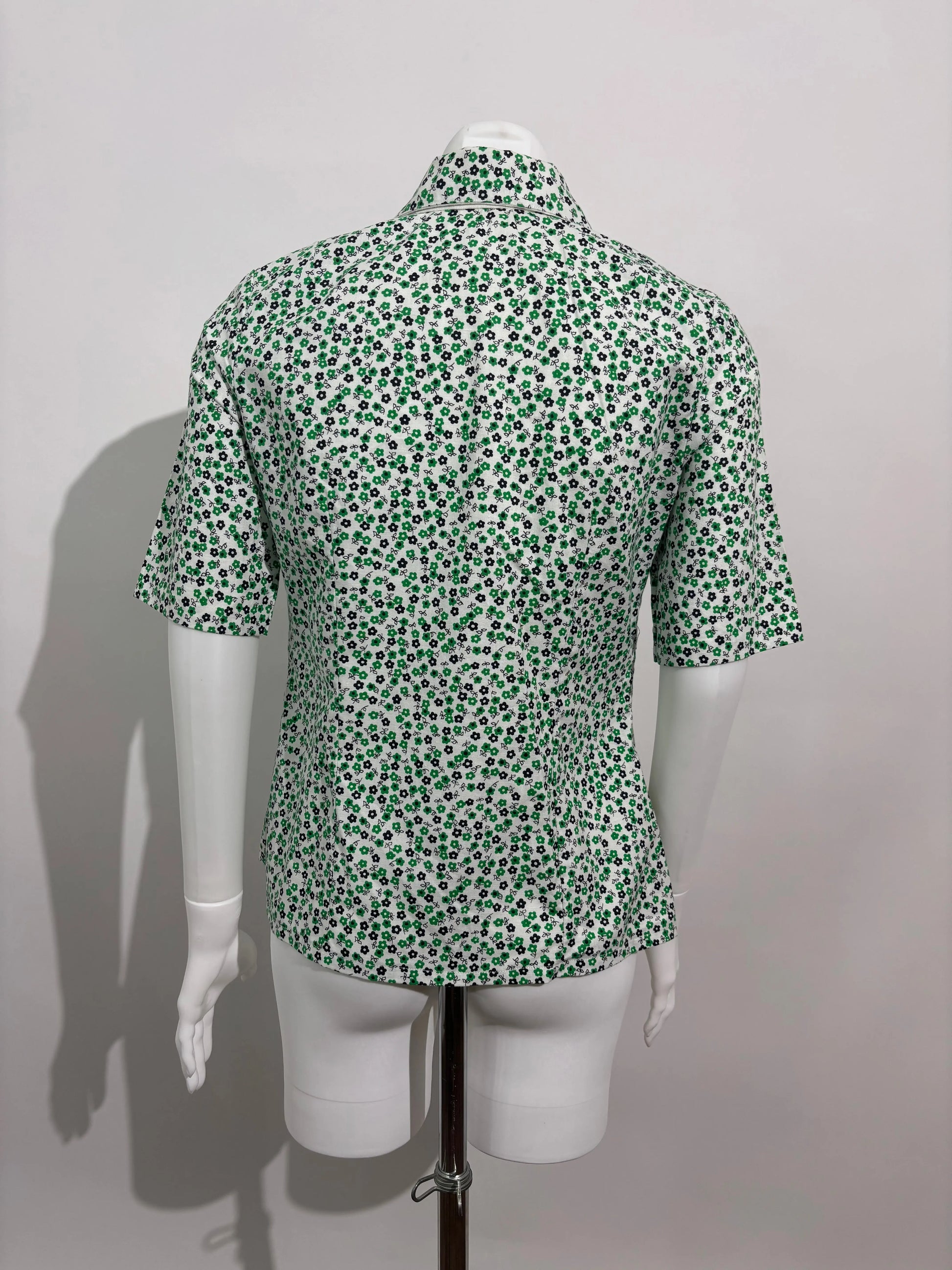 Spring Blossom 70s Floral Košulja HELM:VNTG