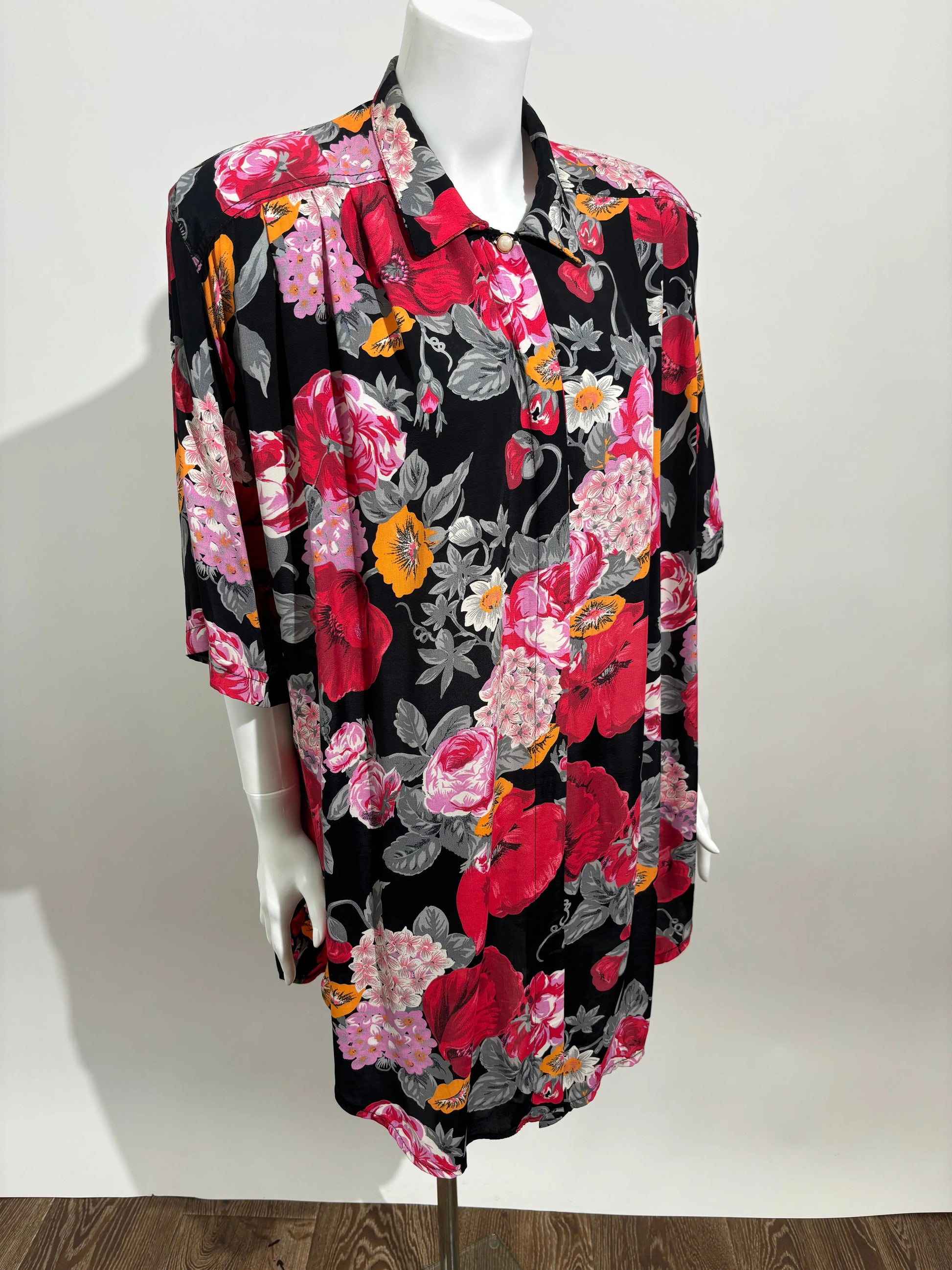 Summer Bloom 70s Retro Košulja HELM:VNTG