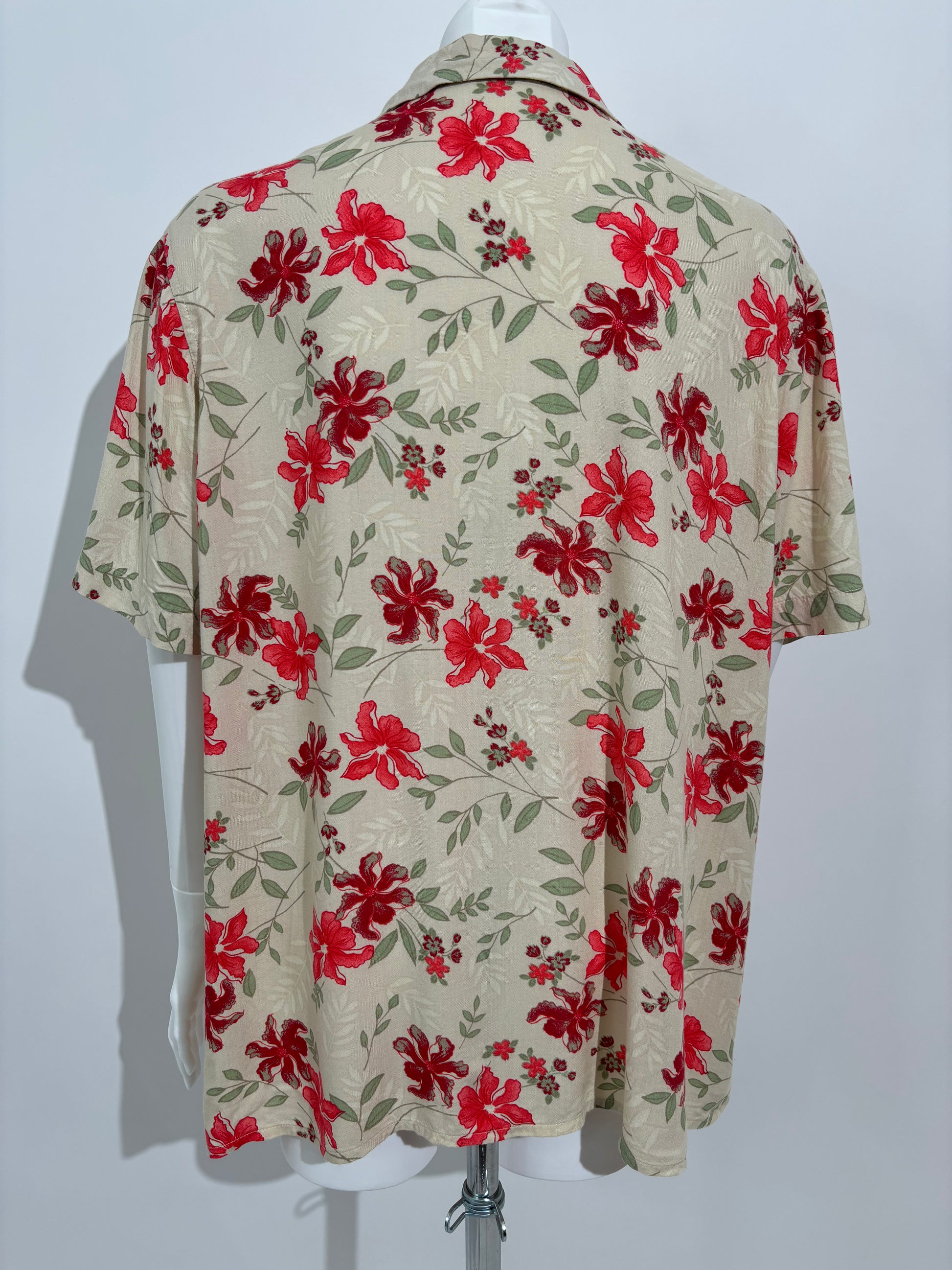 Tropical Bloom Hawaii Floral Košulja HELM:VNTG