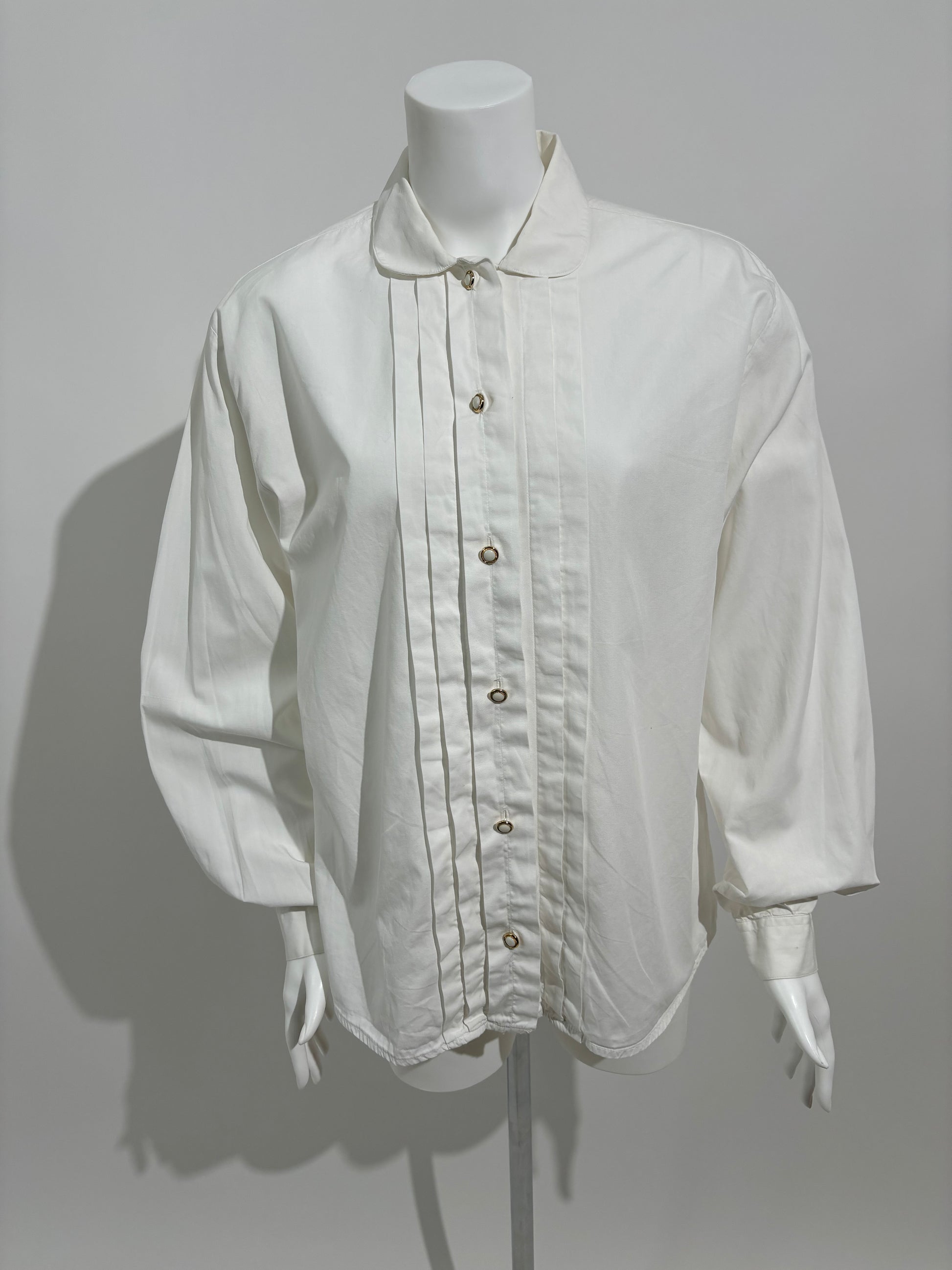 Classic Charm 60s Pleated Košulja HELM:VNTG