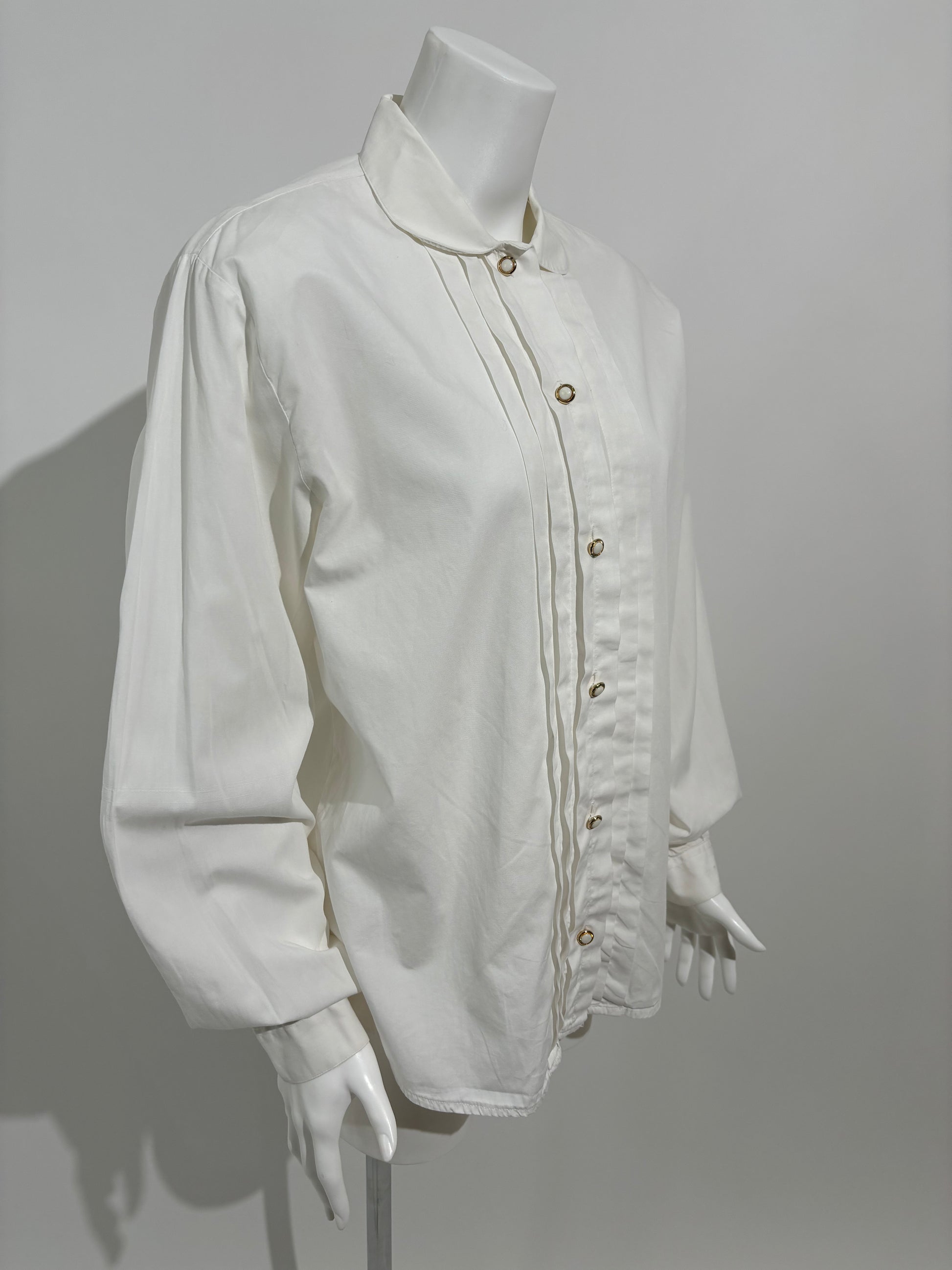 Classic Charm 60s Pleated Košulja HELM:VNTG