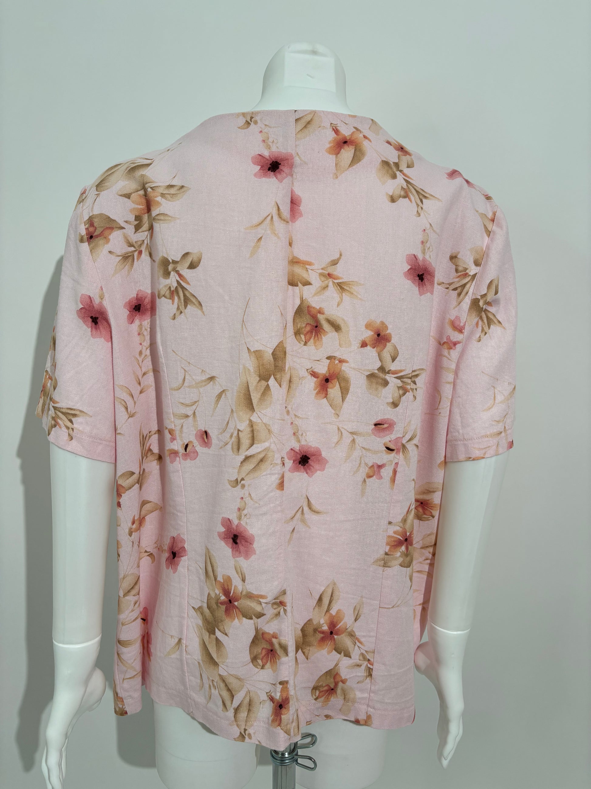 Blossom Whisper 90s Floral Košulja HELM:VNTG