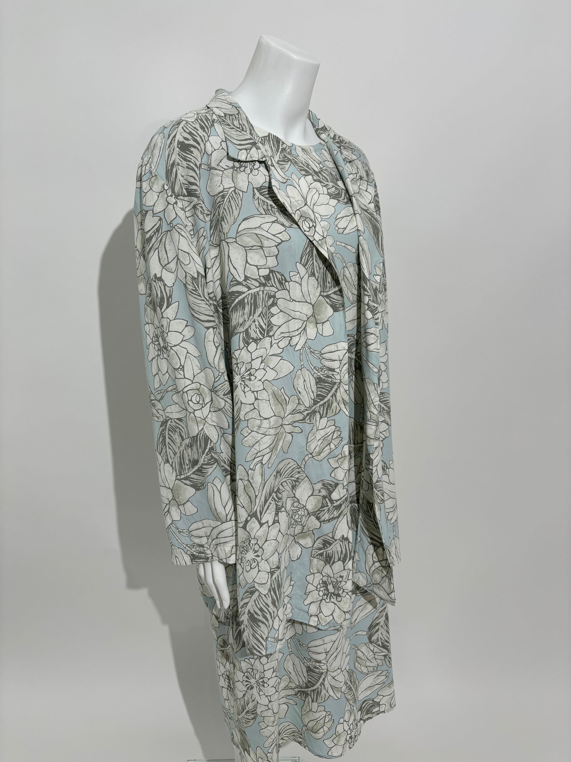 Floral Harmony 70s Two Piece Set HELM:VNTG