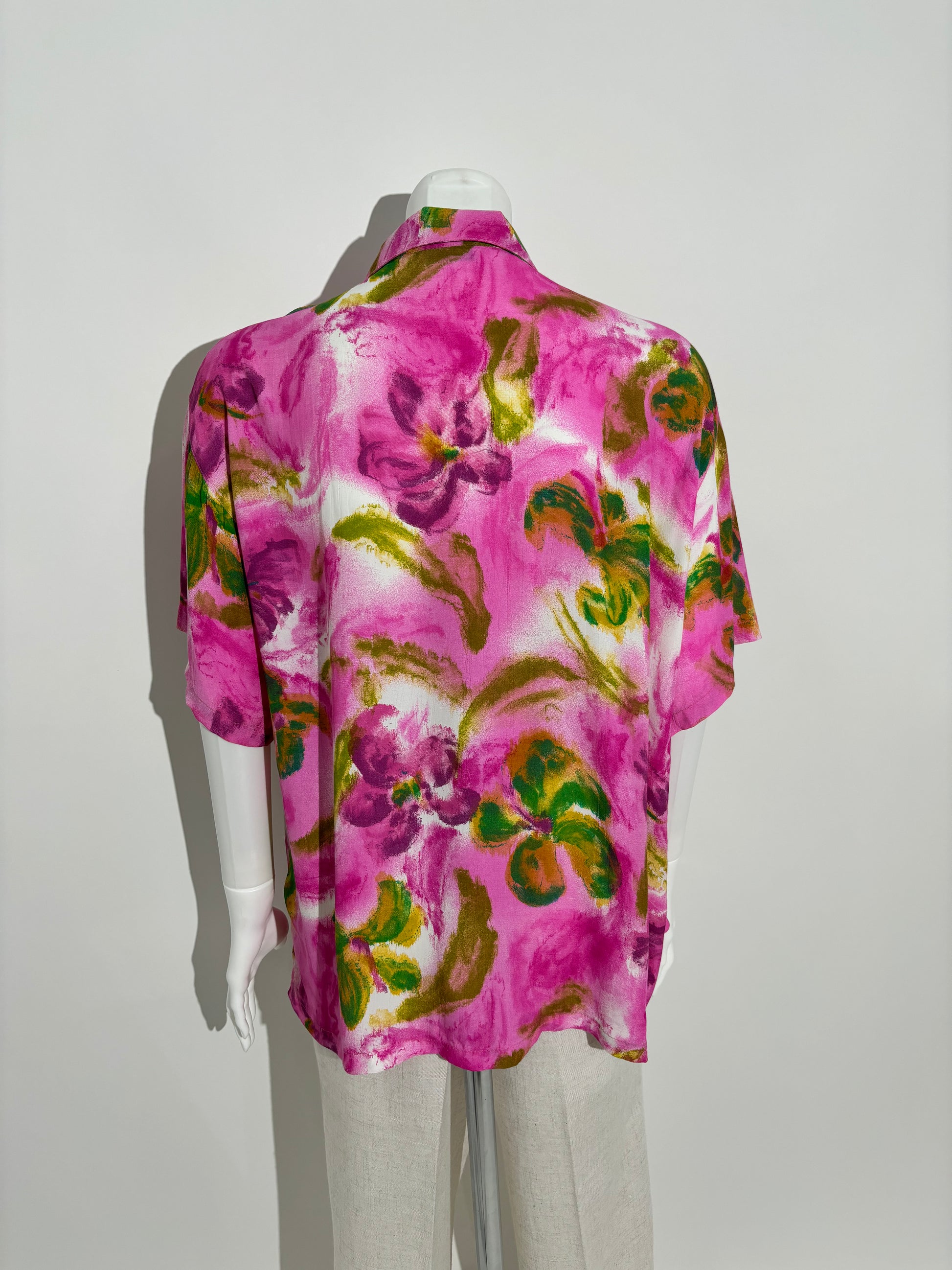 Vibrant Splash 90s Abstract Košulja HELM:VNTG