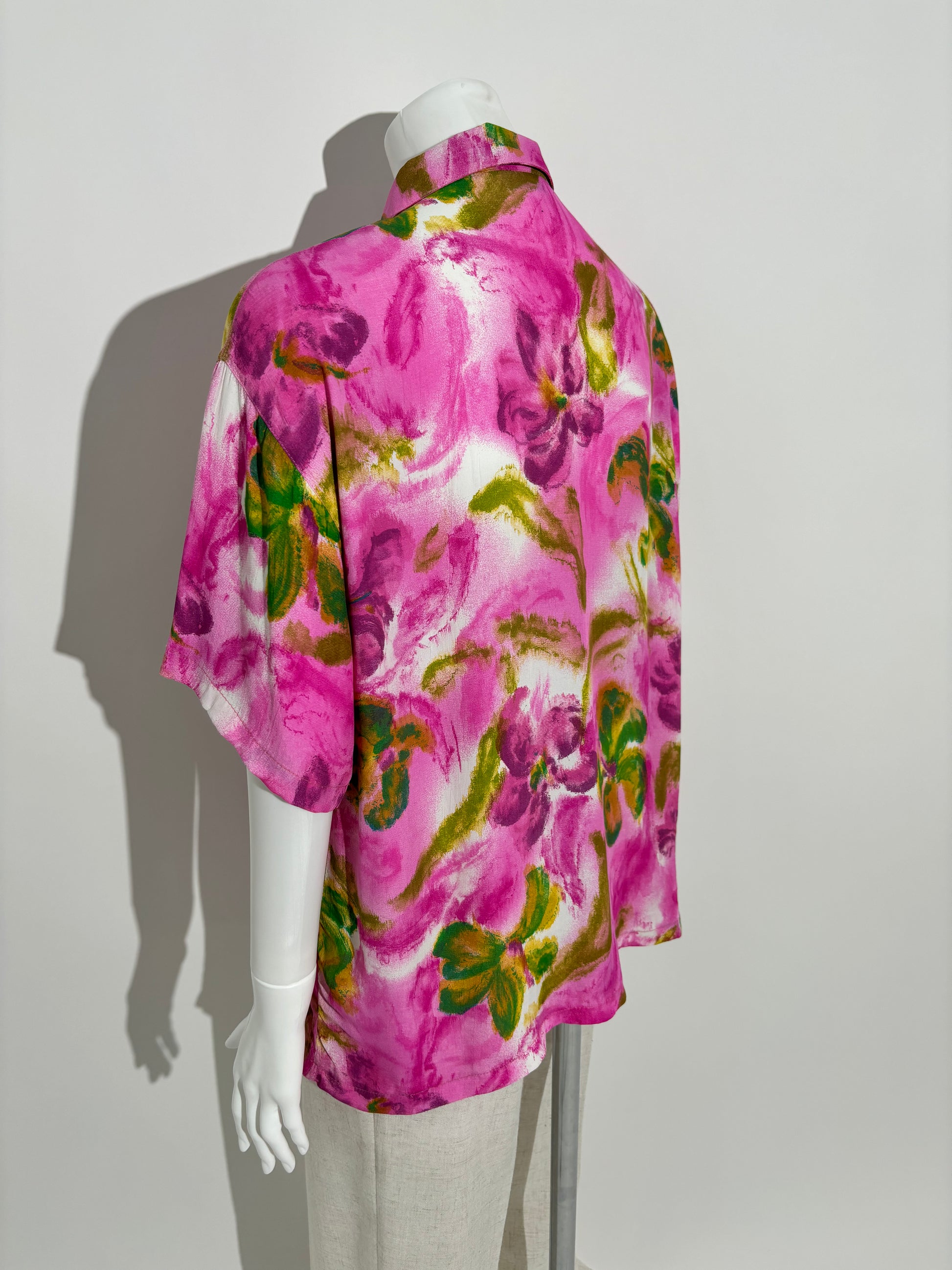 Vibrant Splash 90s Abstract Košulja HELM:VNTG