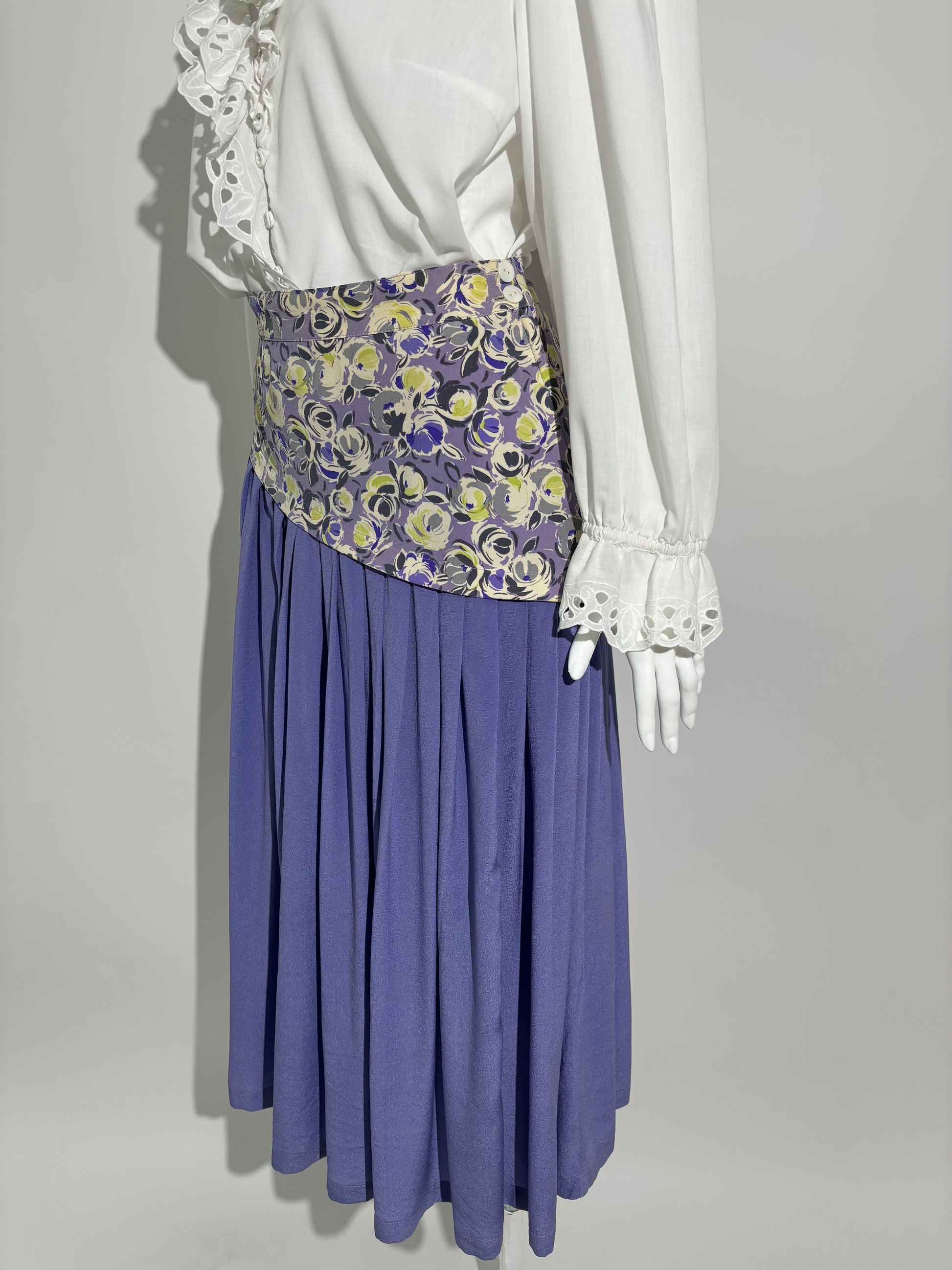 Romantic Garden 70s Suknja HELM:VNTG