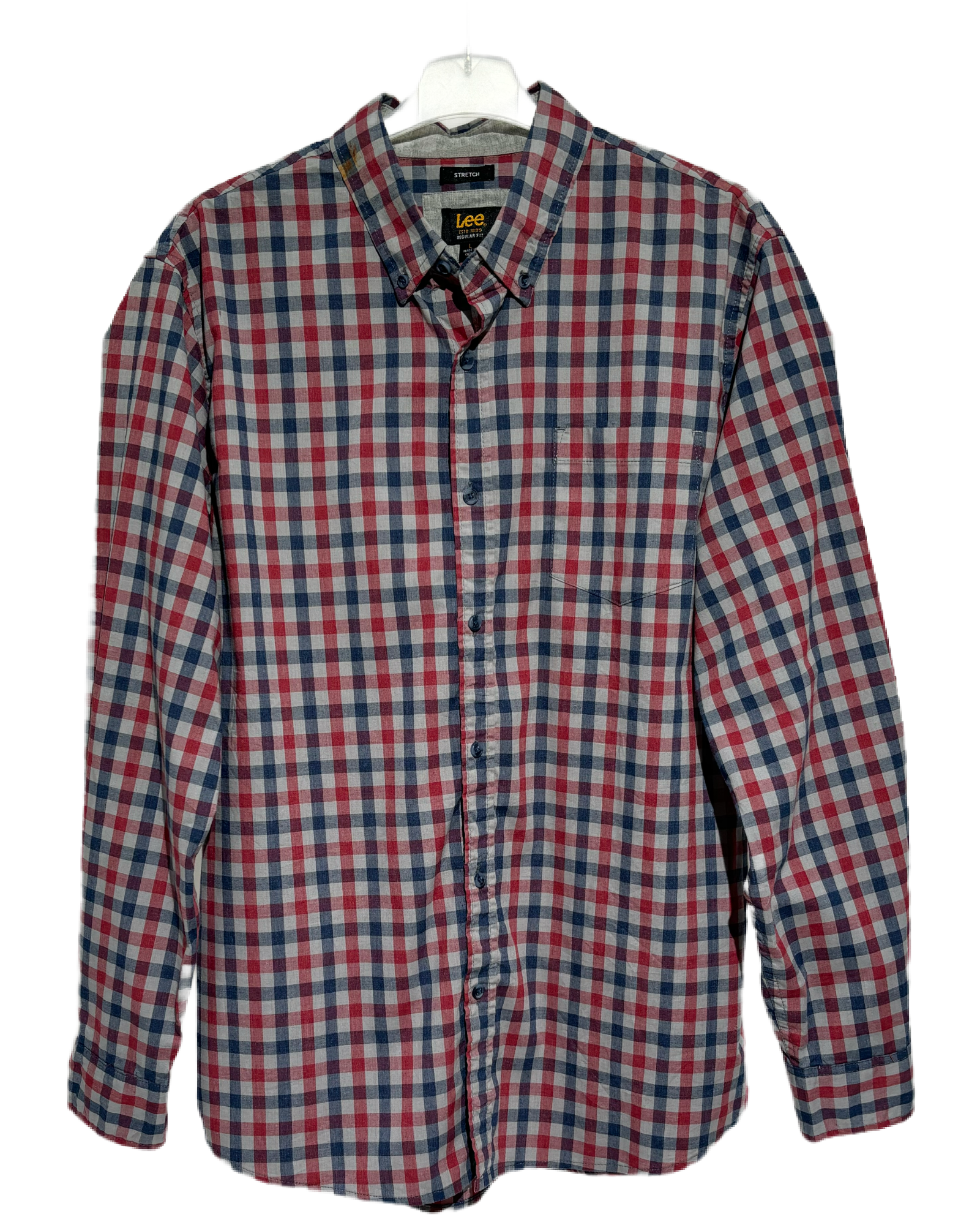 Lee Red Blue Checkered Košulja Lee