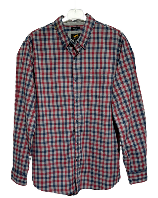 Lee Red Blue Checkered Košulja Lee
