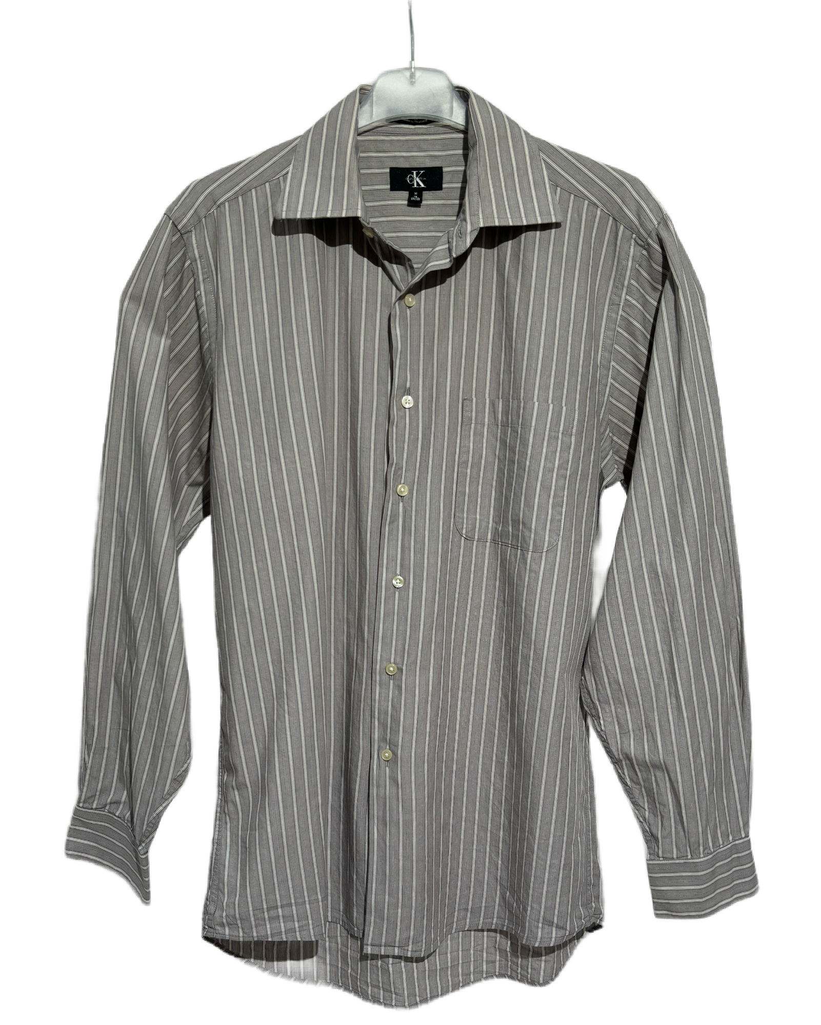 Calvin Klein Grey Striped Košulja