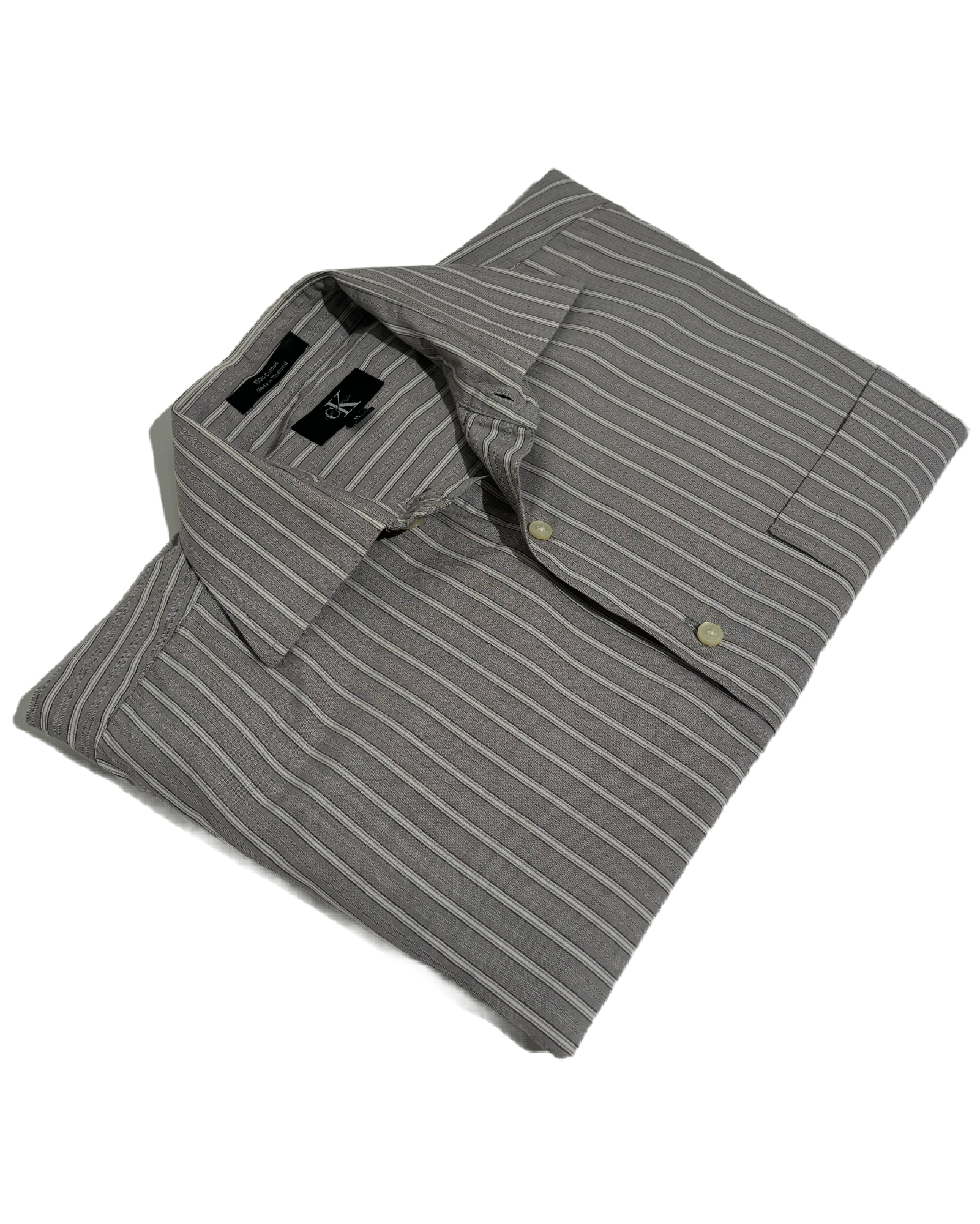 Calvin Klein Grey Striped Košulja