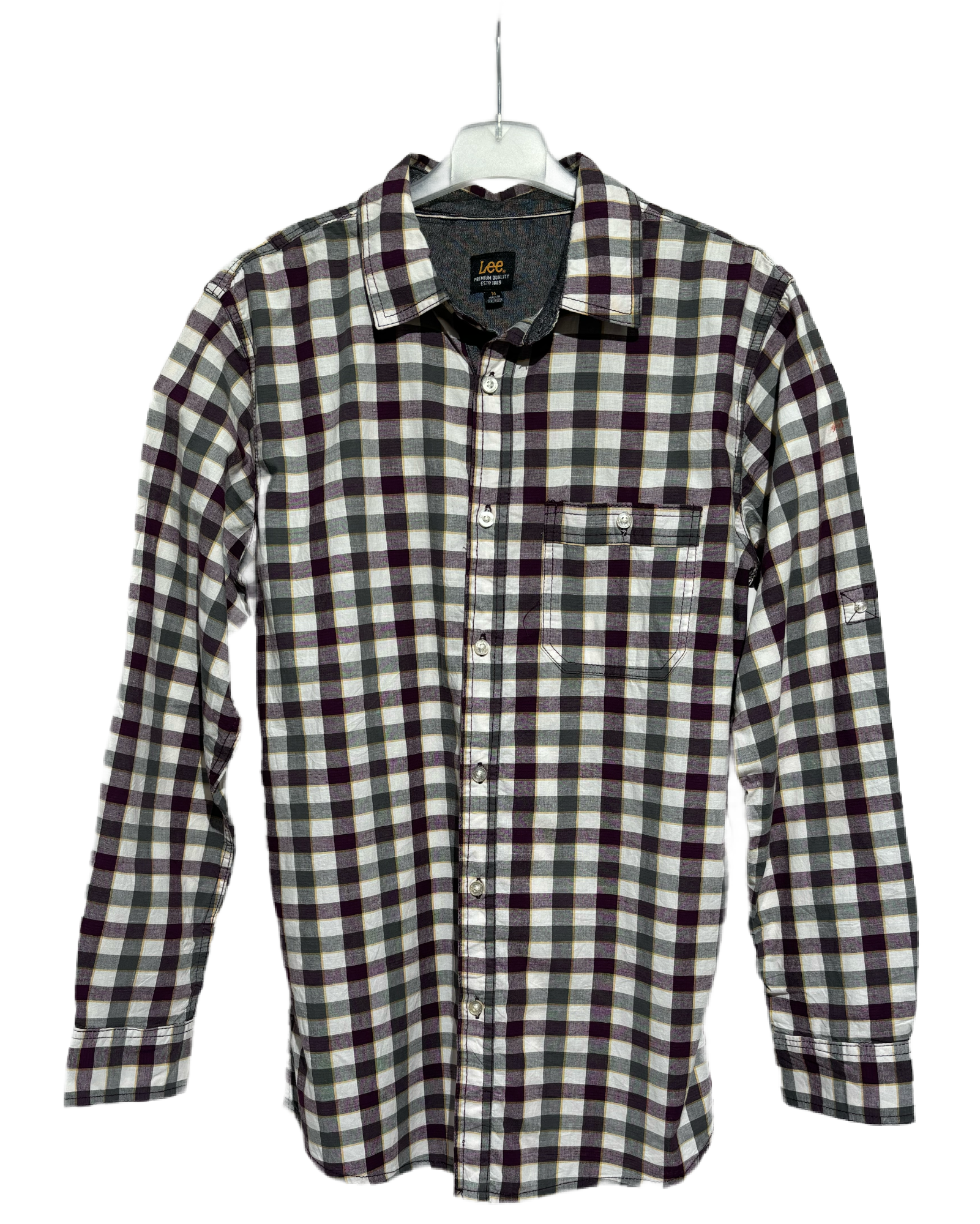 Lee Burgundy Striped Košulja Lee