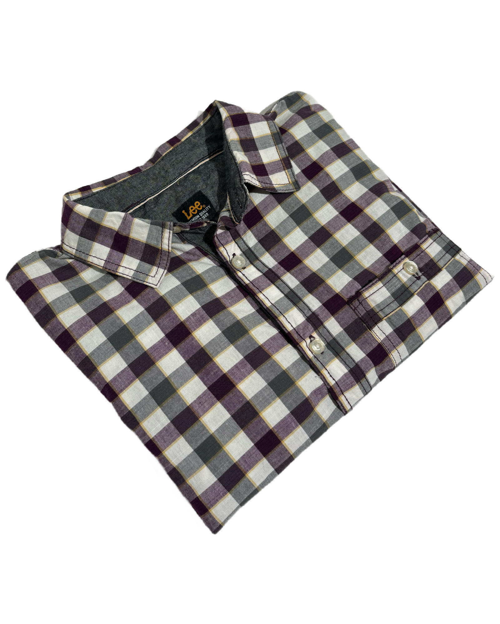 Lee Burgundy Striped Košulja Lee