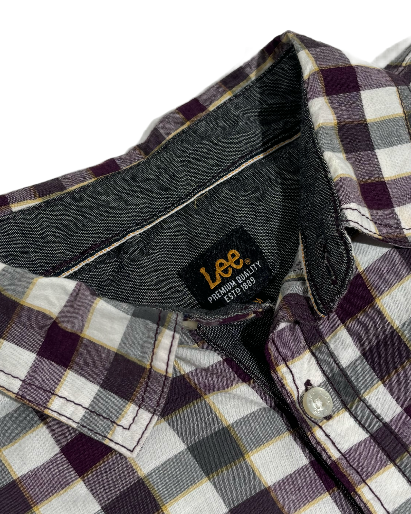 Lee Burgundy Striped Košulja Lee