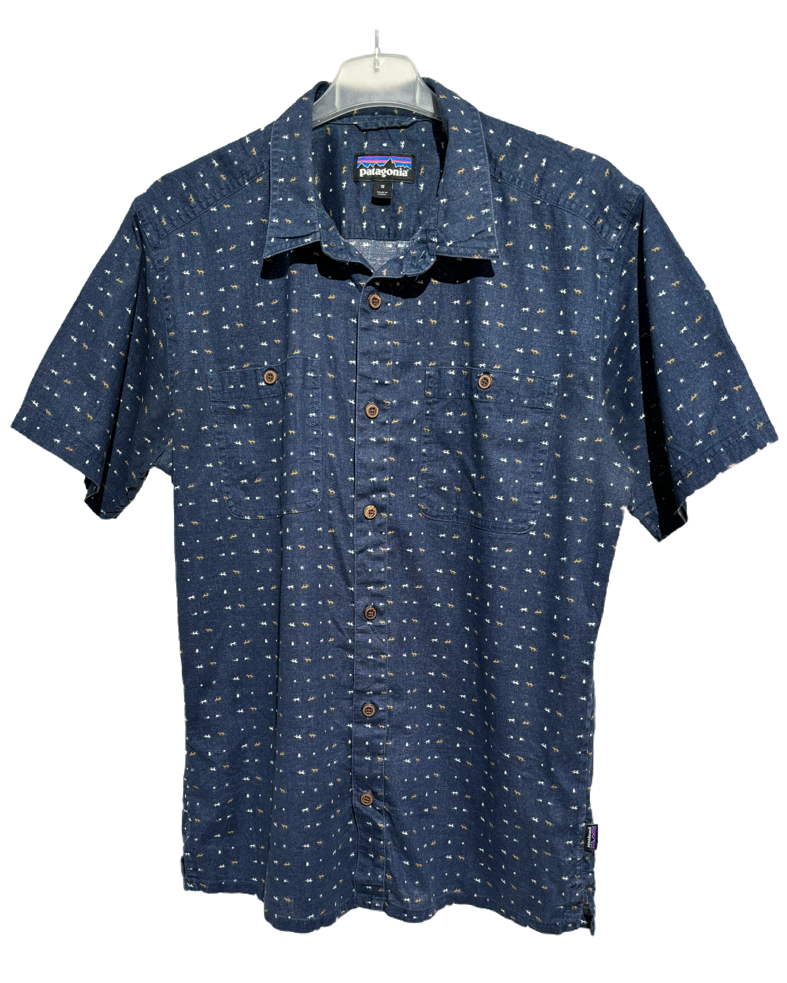 Patagonia Desert Coyotes Pattern Košulja Patagonia