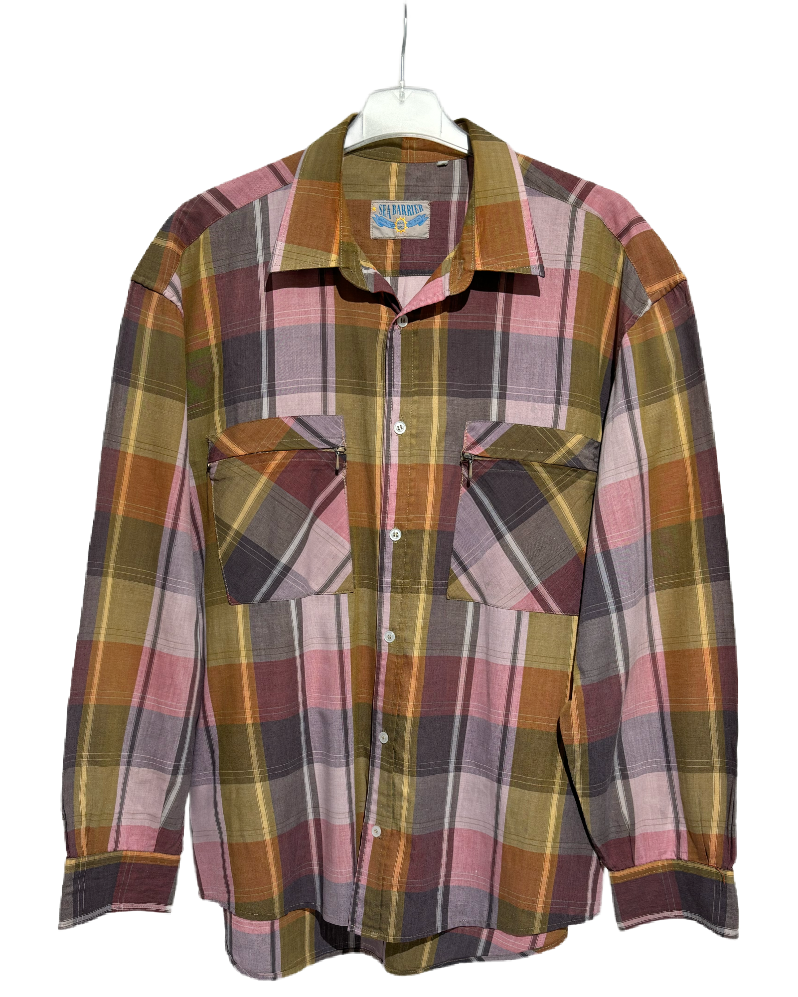 Sea Barrier Blush Sunset Checkered Košulja Sea Barrier