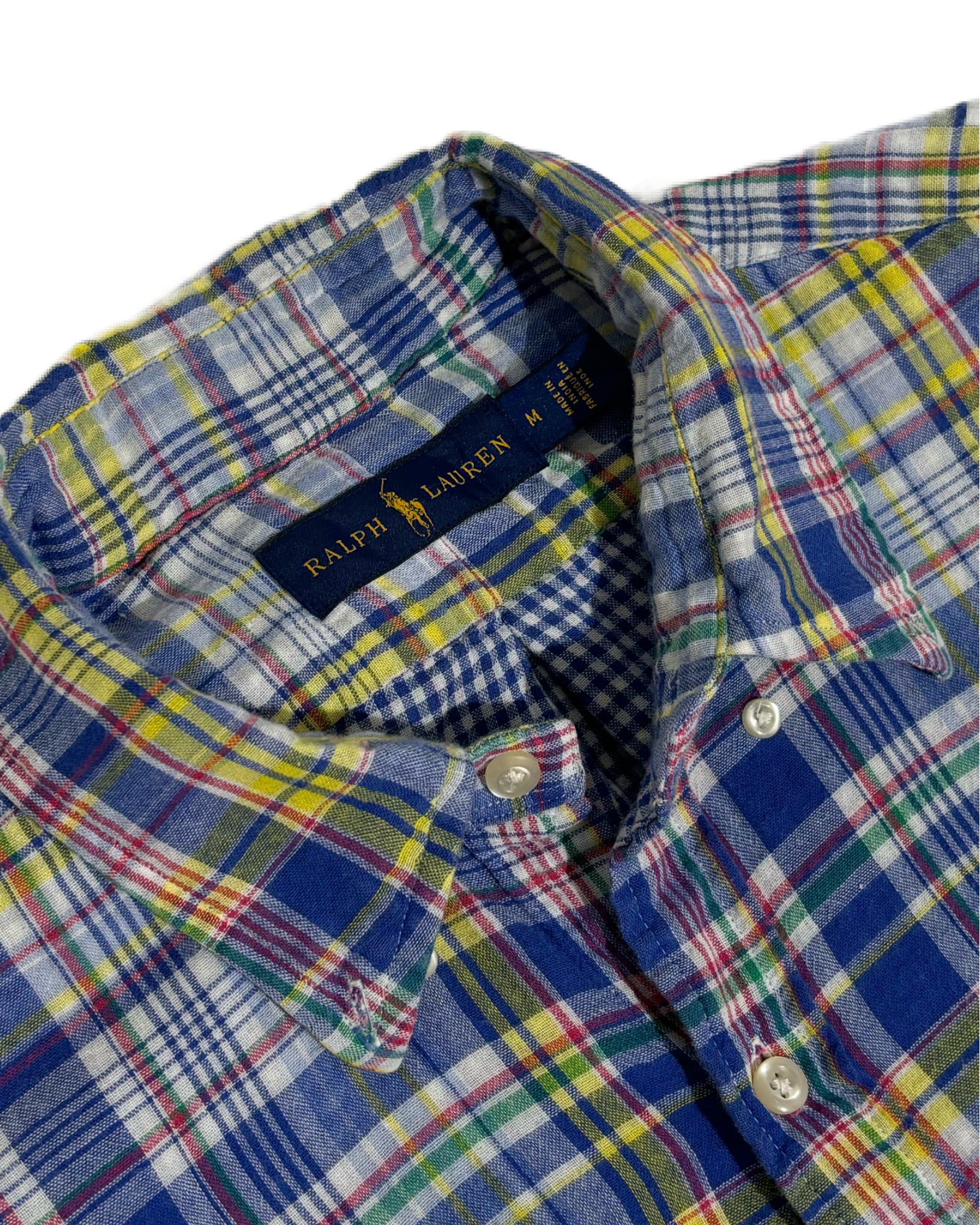 Ralph Lauren Blue & Yellow Checkered Košulja Ralph Lauren