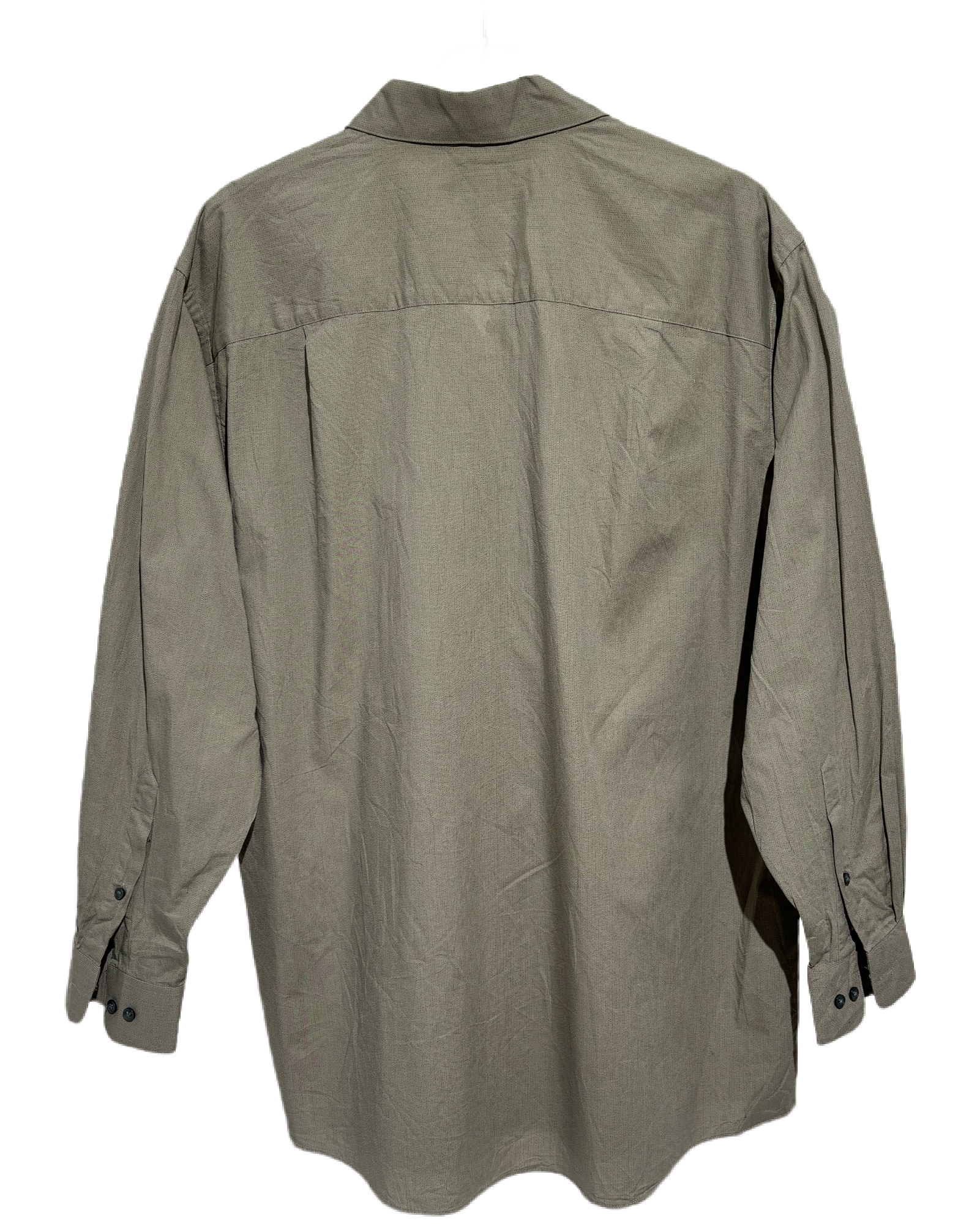 Calvin Klein Olive Striped Košulja Calvin Klein