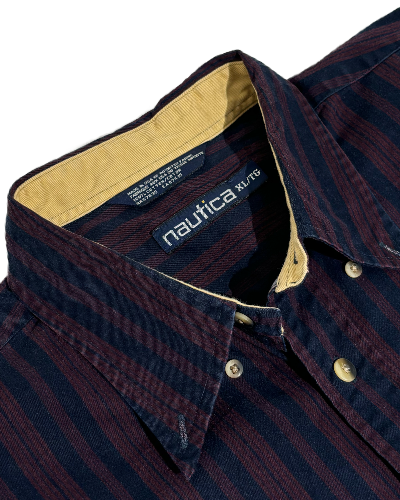 Nautica Navy Red Striped Košulja Nautica