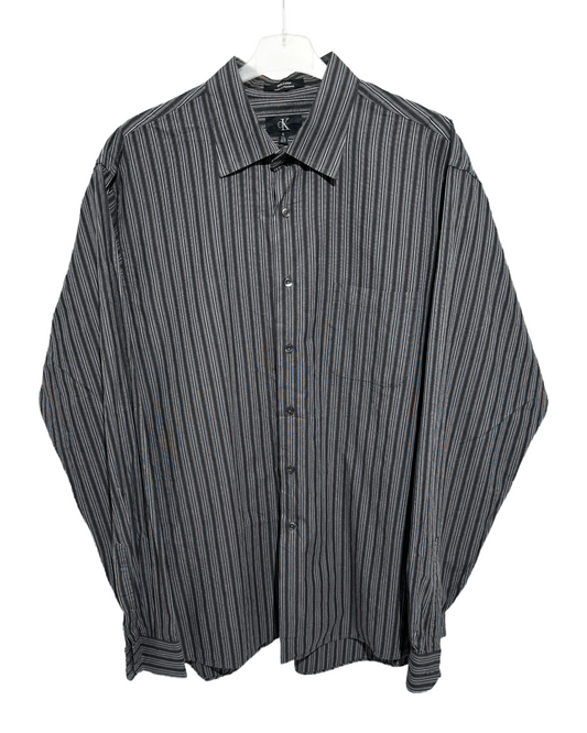 Calvin Klein Midnight Striped Košulja Calvin Klein