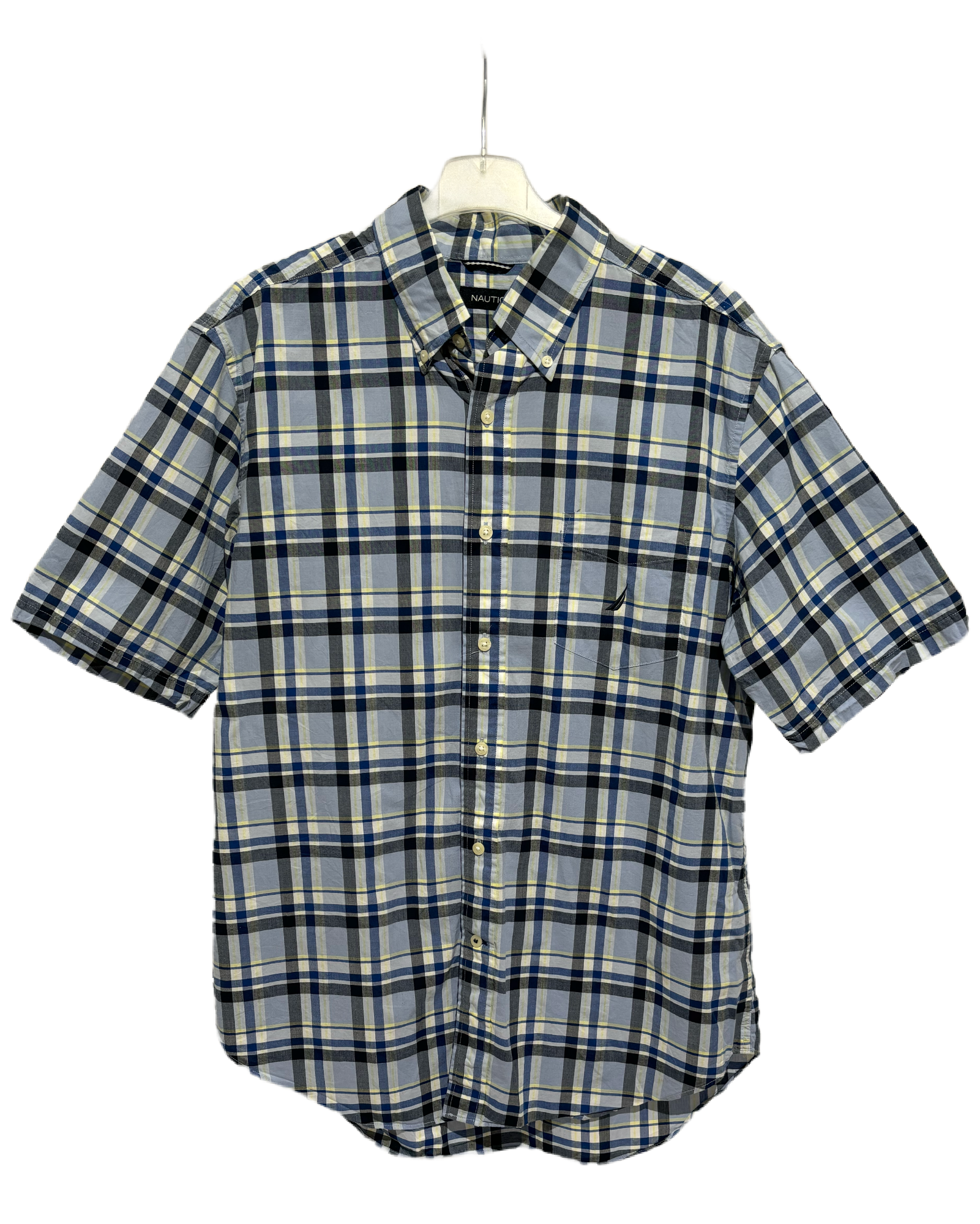 Nautica Sky Blue Checkered Košulja Nautica