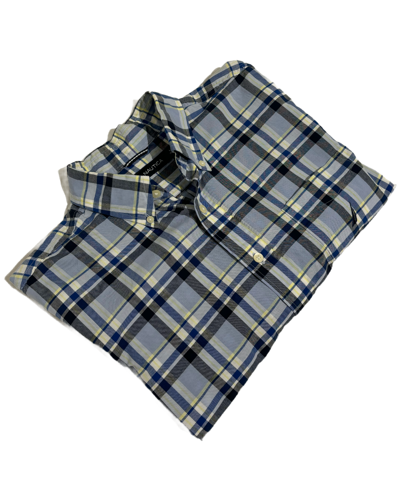 Nautica Sky Blue Checkered Košulja Nautica