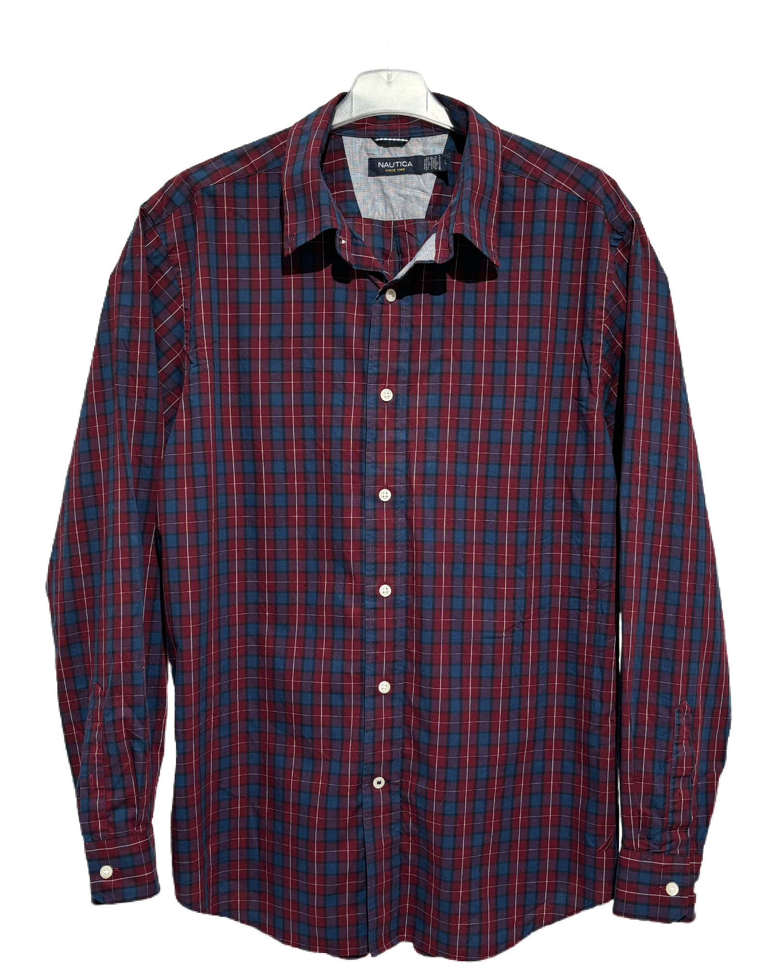 Nautica Navy Red Checkered Košulja Nautica