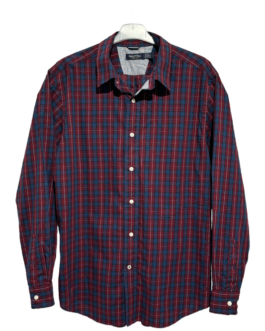 Nautica Navy Red Checkered Košulja Nautica