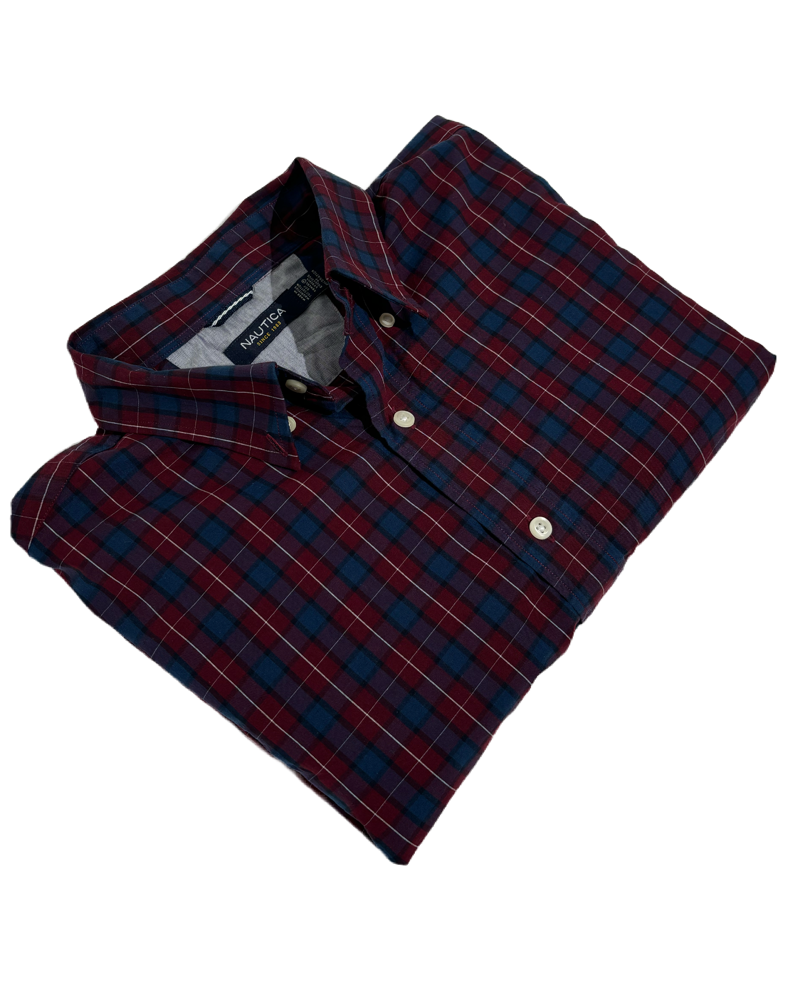 Nautica Navy Red Checkered Košulja Nautica