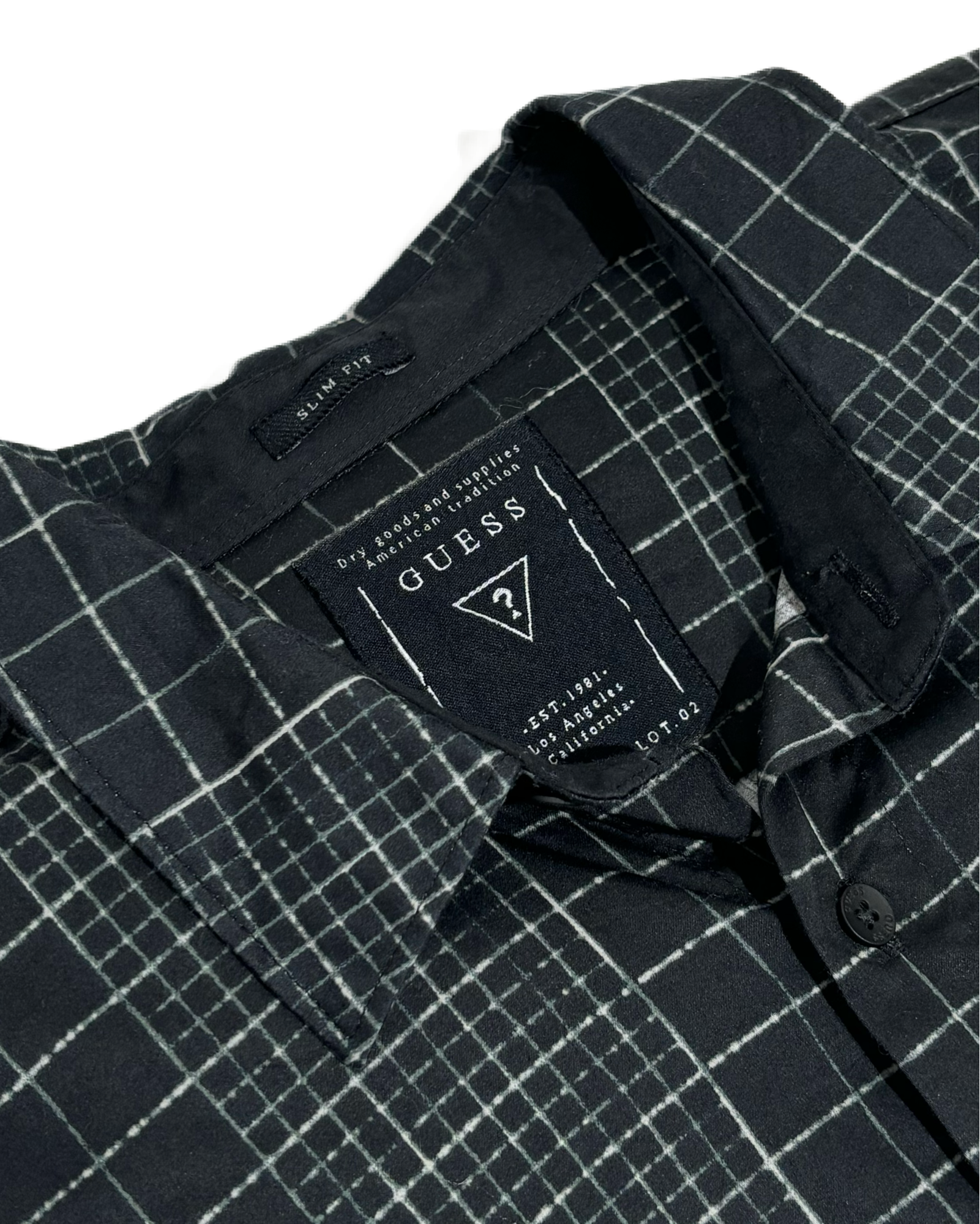 Guess Green Web Checkered Košulja Guess