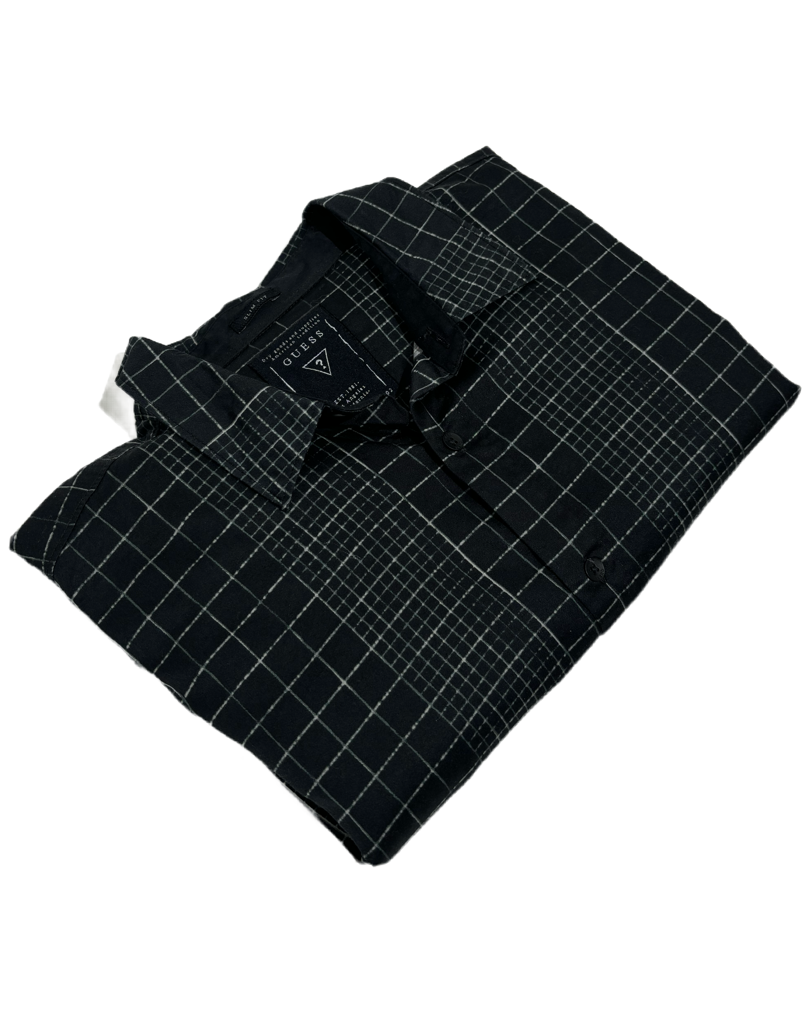 Guess Green Web Checkered Košulja Guess