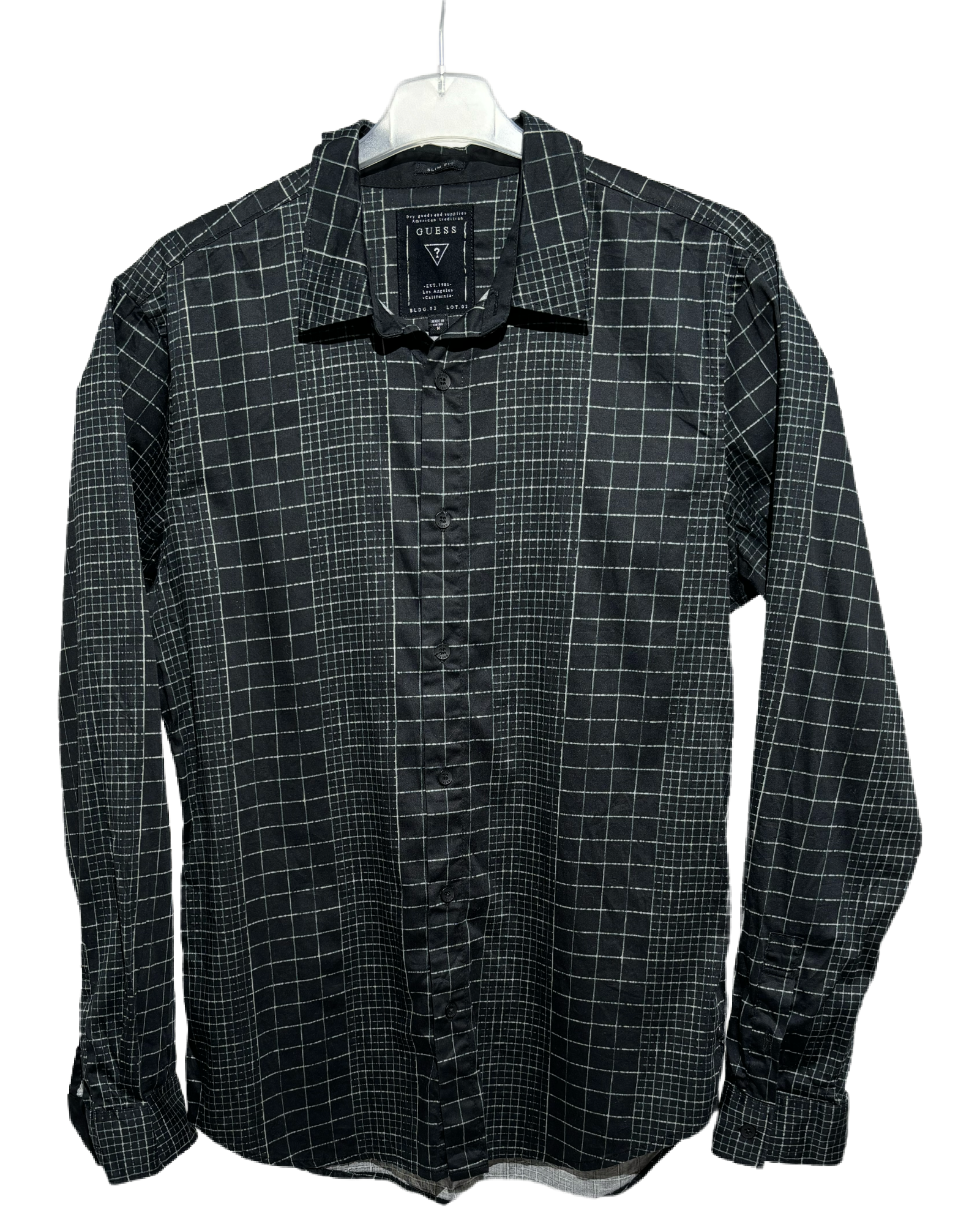 Guess Green Web Checkered Košulja Guess