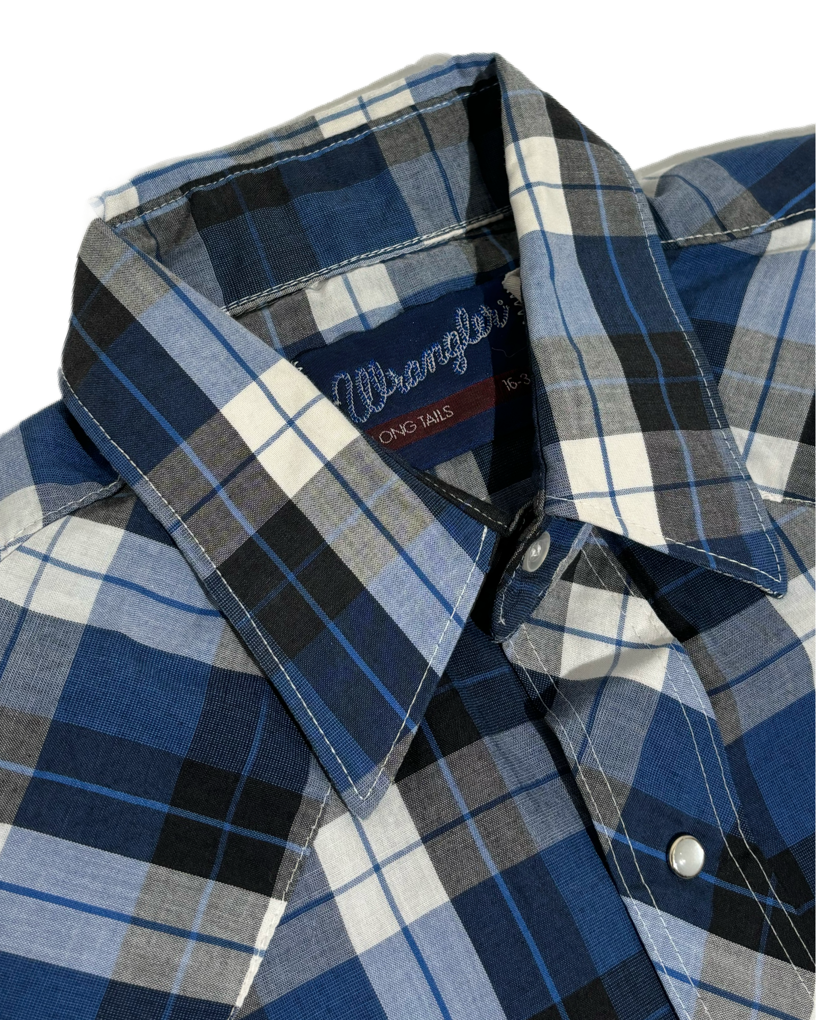 Wrangler Black & Blue Checkered Košulja Wrangler