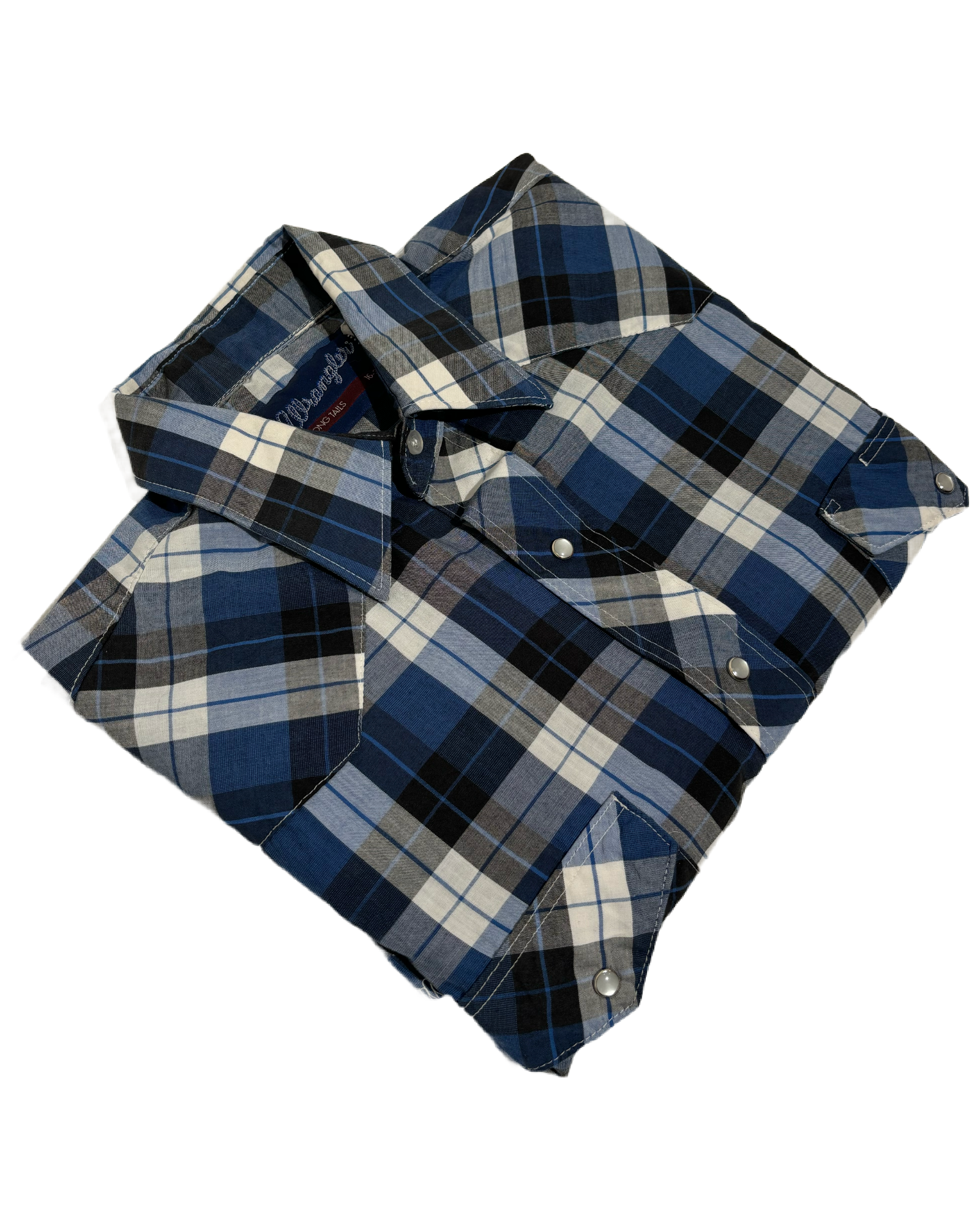 Wrangler Black & Blue Checkered Košulja Wrangler