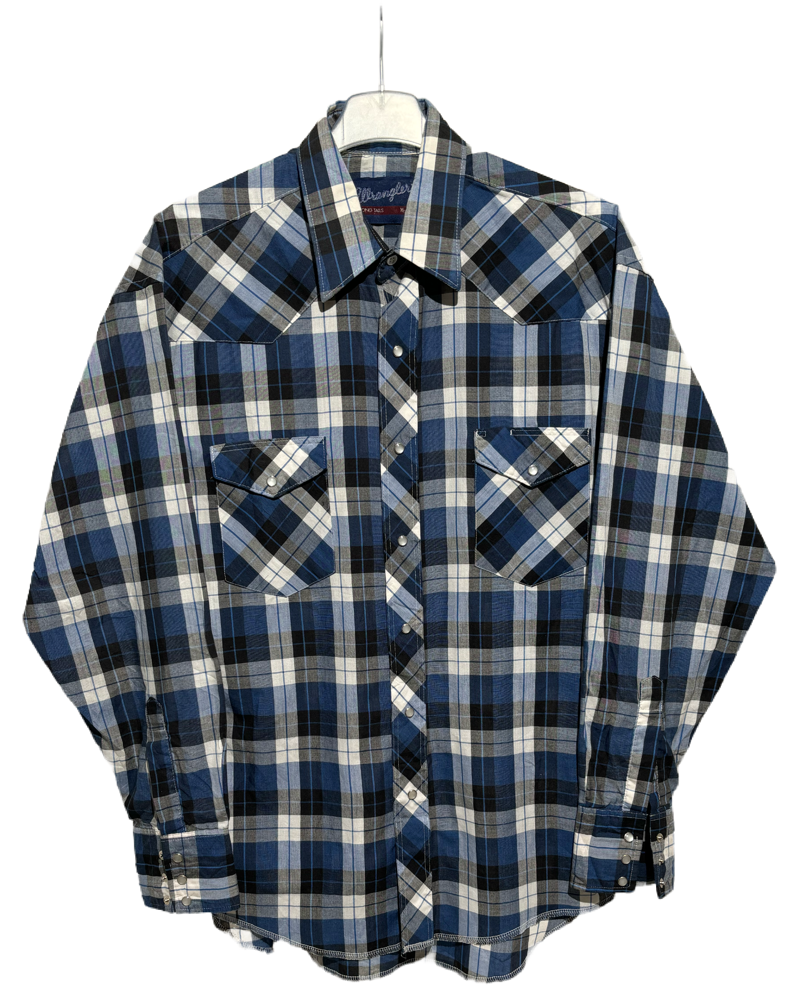Wrangler Black & Blue Checkered Košulja Wrangler